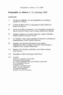 Cover TEMOIGNAGES GEOGRAPHIQUES ET CULTURES POPULAIRES (eBook, PDF)