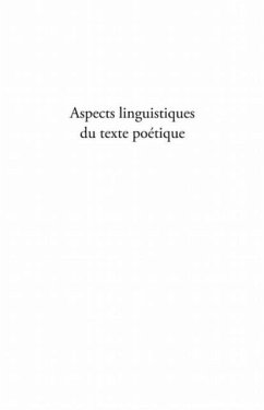 Aspects linguistiques du texte poetique (eBook, PDF) Aspects linguistiques du texte poetique (eBook, PDF)