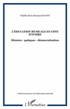 Cover education musical en cote d'ivoire (eBook, PDF)