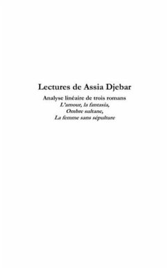 Lectures de Assia Djebar (eBook, PDF)