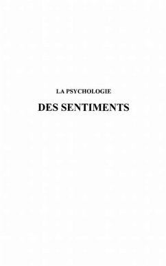 La psychologie des sentiments (eBook, PDF)
