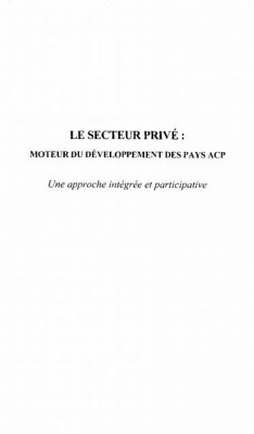 Cover LE SECTEUR PRIVE (eBook, PDF)