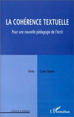 Cover Coherence textuelle (eBook, PDF)