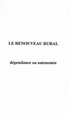 Le renouveau rural (eBook, PDF)