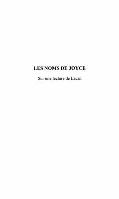 Noms de joyce: sur une lecturede lacan (eBook, PDF) - Harari Roberto