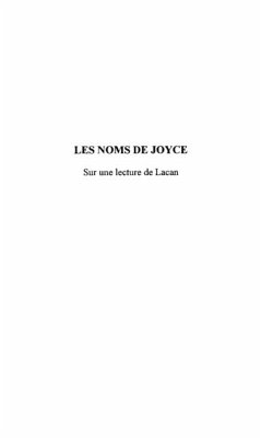 Cover Noms de joyce: sur une lecturede lacan (eBook, PDF)
