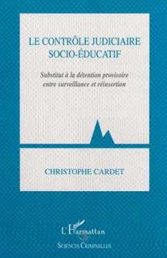 Cover Controle judiciaire socio-educatif (eBook, PDF)