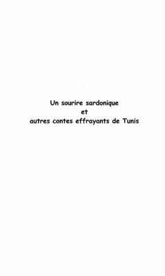 Cover UN SOURIRE SARDONIQUE (eBook, PDF)
