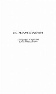NAITRE TOUT SIMPLEMENT (eBook, PDF) NAITRE TOUT SIMPLEMENT (eBook, PDF)