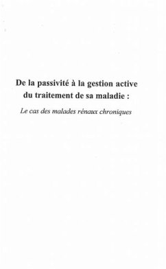 DE LA PASSIVITE A LA GESTION ACTIVE DU TRAITEMENT DE SA MALA (eBook, PDF)