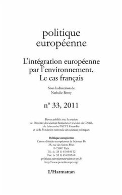 L'integration europeenne par l'environnement - le cas franca (eBook, PDF)