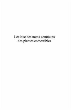 Lexique des noms communs des plantes com (eBook, PDF) Lexique des noms communs des plantes com (eBook, PDF)