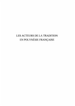 Acteurs de la tradition en polynesie fra (eBook, PDF)