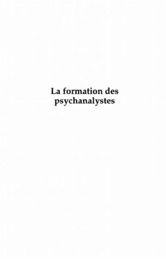 LA FORMATION DES PSYCHANALYSTES (eBook, PDF)