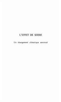 L'EFFET DE SERRE (eBook, PDF)