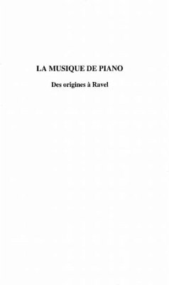 LA MUSIQUE DE PIANO (eBook, PDF)