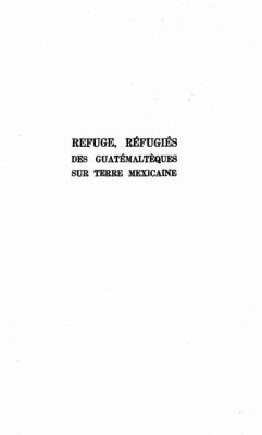 Refuge-refugies (eBook, PDF)