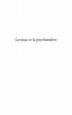 Levinas et la psychanalyse: enquete sur (eBook, PDF)