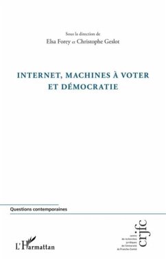 Cover Internet, machines A voter etdemocratie (eBook, PDF)