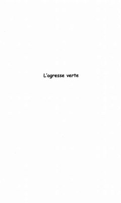 Cover Ogresse verte contes tunisiens (eBook, PDF)