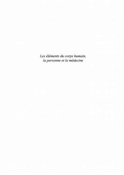Cover Les elements du corps humain, la personne et la medecine (eBook, PDF)