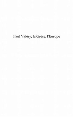 Cover Paul Valery, la Grece, l'Europe (eBook, PDF)