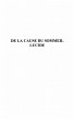De la cause du sommeil lucide (eBook,... - Bild 1