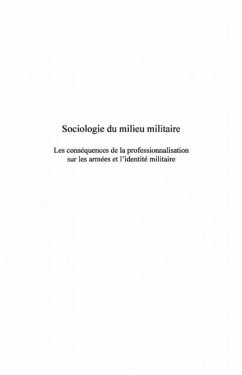 Cover Sociologie du milieu militaire (eBook, PDF)