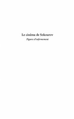 Cinema de sokourov (eBook, PDF) - Arnaud Diane