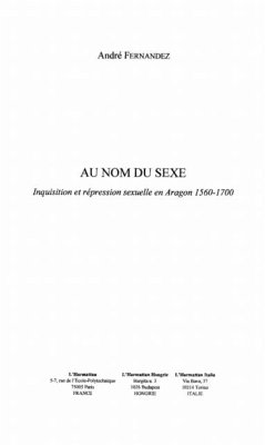 Au nom du sexe (eBook, PDF)