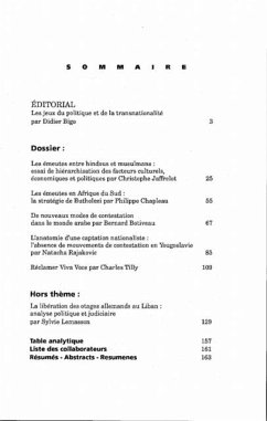 Emeutes urbaines : Le retour du politique (eBook, PDF)