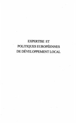 Cover EXPERTISE ET POLITIQUES EUROPEENNES DE DEVELOPPEMENT LOCAL (eBook, PDF)