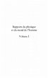 Rapports du physique et du moral de... - Bild 1