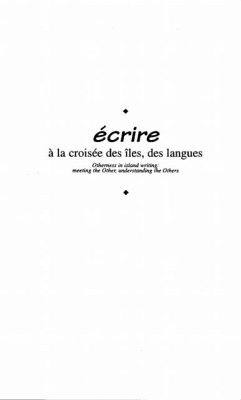 Cover ECRIRE A LA CROISEE DES ILES, DES LANGUES (eBook, PDF)