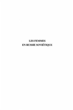 LES FEMMES EN RUSSIE SOVIETIQUE 1945-1975 (eBook, PDF)
