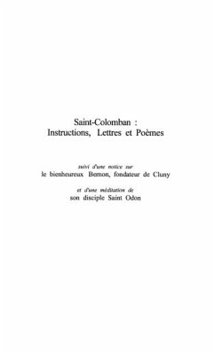 Saint Colomban (eBook, PDF)