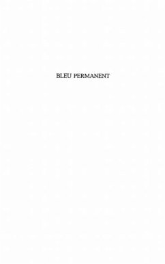 Cover Bleu permanent (eBook, PDF)