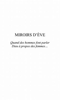 Cover Miroirs d'eve (eBook, PDF)