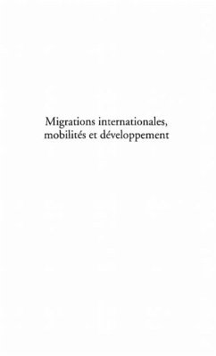 Migrations internationales, mobilites et developpement (eBook, PDF)