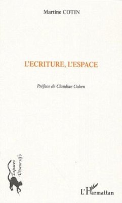 Cover L'ecriture, l'espace (eBook, PDF)