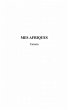 Mes afriques: carnets (eBook, PDF) - Bild 1