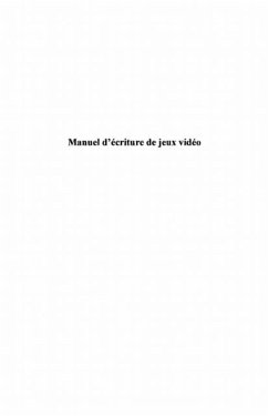 Manuel d'ecriture de jeux video (eBook, PDF) - Kerbrat Jean-Yves