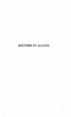 Cover HISTOIRE ET ALCOOL (eBook, PDF)