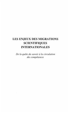 LES ENJEUX DES MIGRATIONS SCIENTIFIQUES INTERNATIONALES (eBook, PDF)