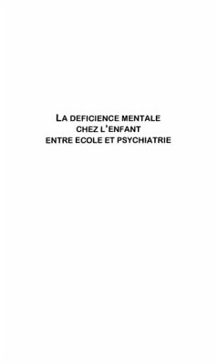 Cover Deficience mentale chez l'enfant (eBook, PDF)