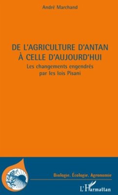 De l'agriculture d'antan a celle d'aujou (eBook, PDF)