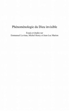 Phenomenologie du dieu invisible - essais et etudes sur emma (eBook, PDF)