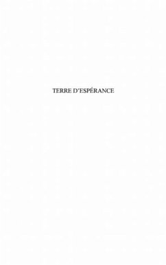 Cover Terre d'esperance (eBook, PDF)
