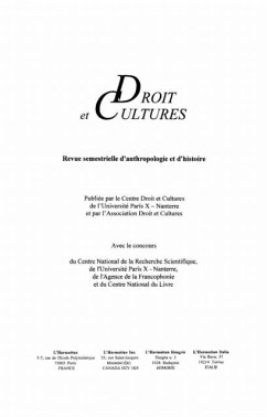 L'anthropologie juridique aux Etats-Unis (eBook, PDF)