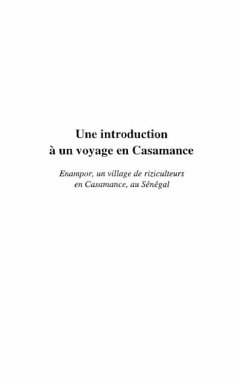 Cover INTRODUCTION (UNE) A UN VOYAGE EN CASAMANCE (eBook, PDF)